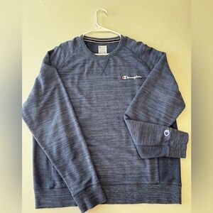Navy crewneck/long sleeve – Champion